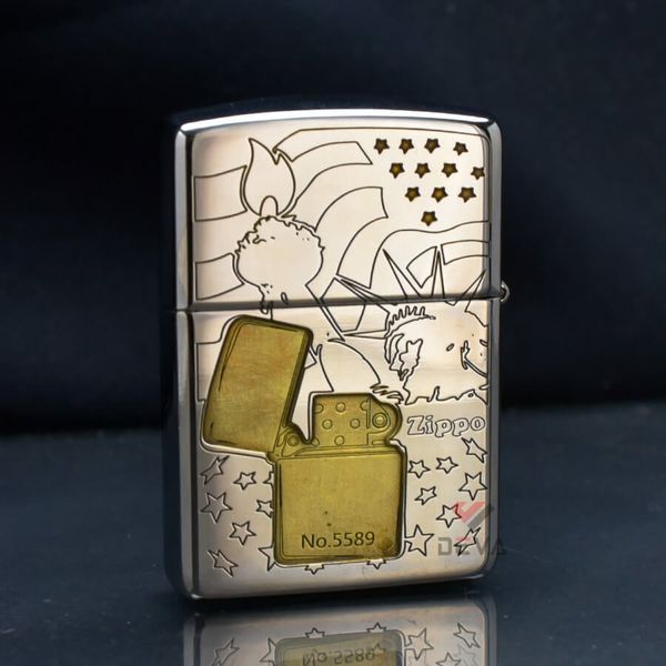 Zippo Armor Khắc Chiếc Zippo Và Các Biểu Tượng Hoa Kỳ ZN262