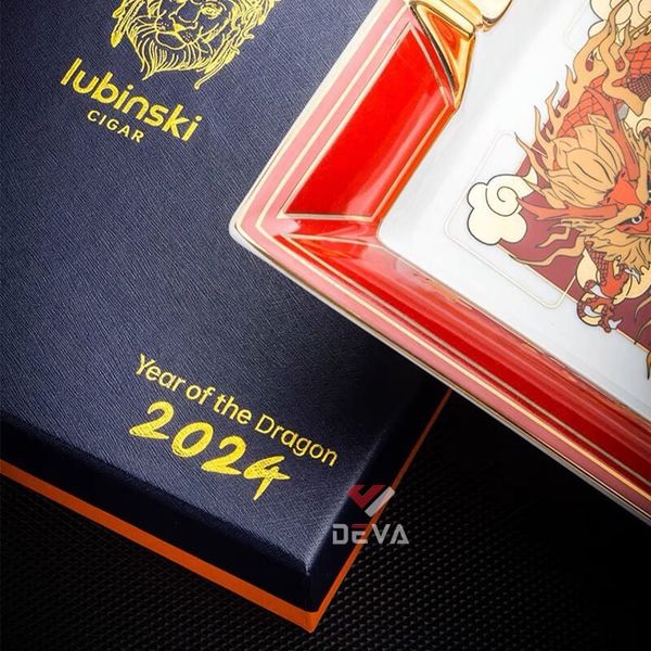 Gạt tàn 2 điếu hình rồng Lubinski YJA 20035