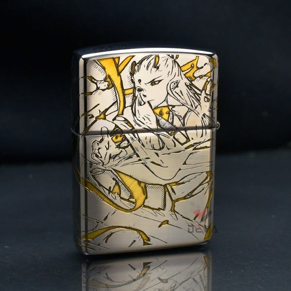 Zippo Armor Chủ Đề Bộ Phim Na Tra Ma Đồng Giáng Thế ZN191