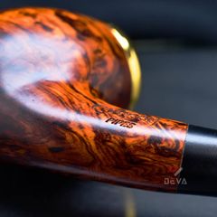 Tẩu hút Xì Gà thân gỗ cán cong Freesize TG08