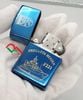 Zippo tàu chiến khắc mạ vàng ZK44
