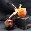 Tẩu Cigar bầu lục giác thân gỗ cán sừng Freesize TS29