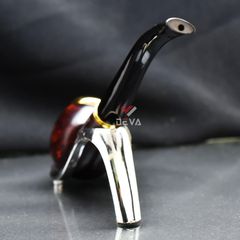 Tẩu bầu tròn gỗ cẩm cán sừng Freesize TS14