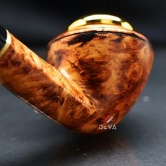 Tẩu cỡ lớn Freesize thân gỗ cán sừng TS28