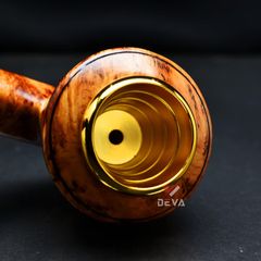 Tẩu cỡ lớn Freesize thân gỗ cán sừng TS28