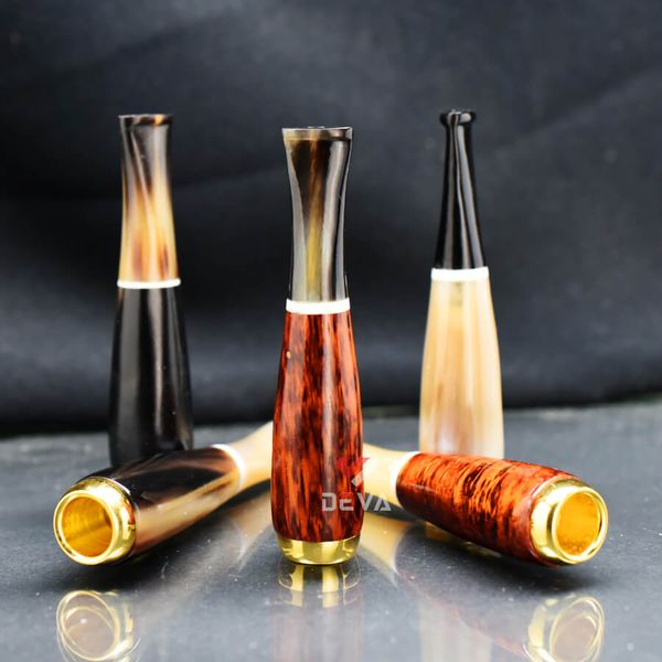 Tẩu size nhỏ 26-28 thân nối cán sừng TS26