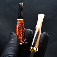 Tẩu size nhỏ 26-28 thân nối cán sừng TS26