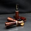 Tẩu Cigar mini thân gỗ cán sừng TS25