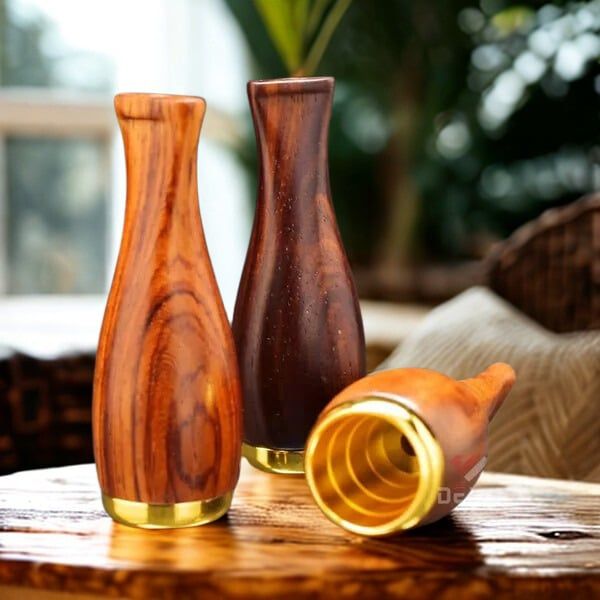 Tẩu Cigar cỡ trung thân gỗ lõi thép size TS21