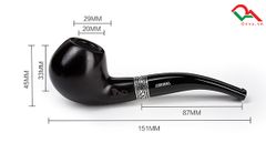 Tẩu gỗ thuốc sợi Lubinski TG02