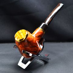 Tẩu gỗ hút Xì Gà cán sừng Freesize TS16