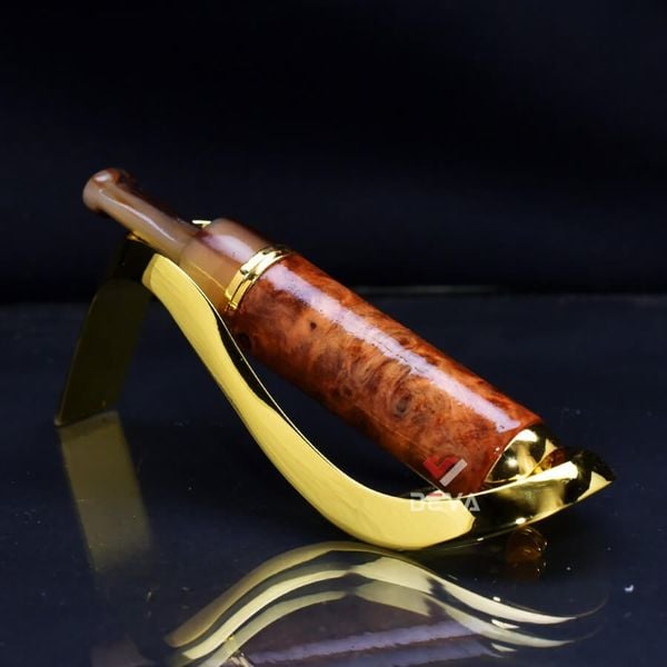 Tẩu gỗ các loại cán sừng cho xì gà mini TN05