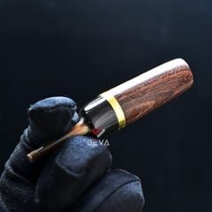 Tẩu gỗ các loại cán sừng cho xì gà mini TN05