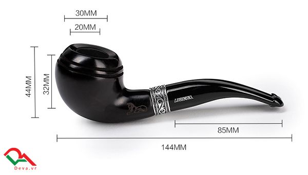 Tẩu gỗ thuốc sợi Lubinski TG02