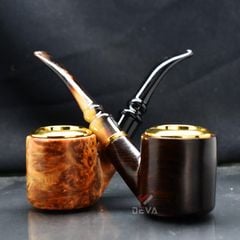 Tẩu thân gỗ cán sừng lõi thép Freesize TS22