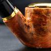 Tẩu Cigar thân gỗ cán sừng lõi thép Freesize TS22
