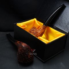 Tẩu cối rễ sần thân gỗ cán sừng Freesize TS23