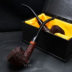 Tẩu cối sần miệng nhô cán sừng Freesize TS24