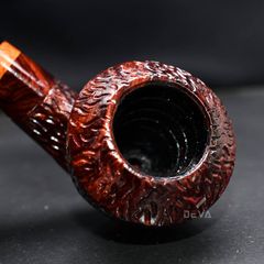 Tẩu cối sần miệng nhô cán sừng Freesize TS24