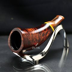 Tẩu gỗ thân ngang cán sừng size 40-60 TS30