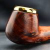 Tẩu Cigar thân gỗ đế tròn cán sừng Freesize TS20
