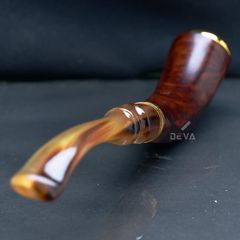 Tẩu Xì Gà gỗ cẩm cán sừng dáng thẳng Freesize TS18