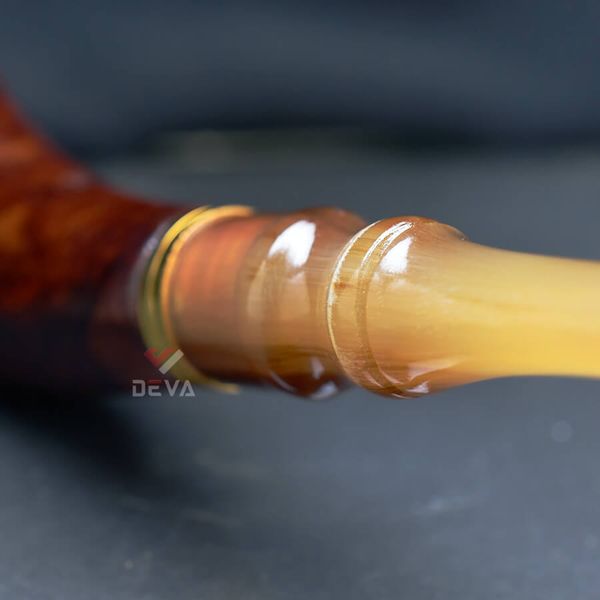 Tẩu Xì Gà gỗ cẩm cán sừng dáng thẳng Freesize TS18