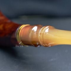 Tẩu Xì Gà gỗ cẩm cán sừng dáng thẳng Freesize TS18