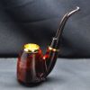 Tẩu hút Xì Gà gỗ cẩm lông chuột đế đứng cán sừng Freesize TS17