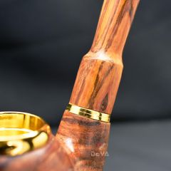 Tẩu thân gỗ cán đứng đế bằng ốp miệng Freesize TG09