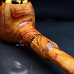 Tẩu gỗ sưa cán thẳng đế bằng Freesize TG05