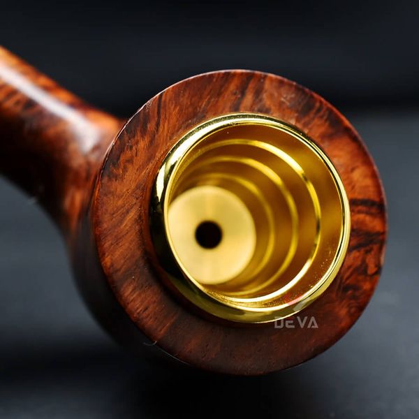 Tẩu gỗ sưa cán thẳng đế bằng Freesize TG05