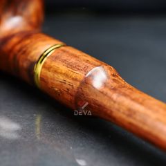 Tẩu gỗ sưa cán thẳng đế bằng Freesize TG05