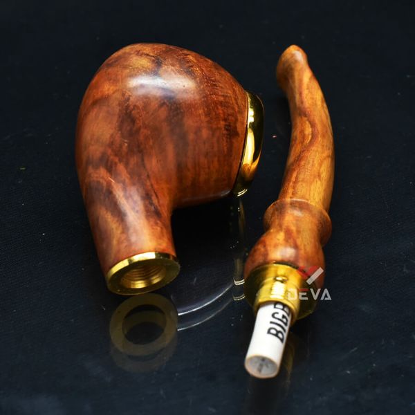 Tẩu gỗ sưa cán thẳng Freesize TG23