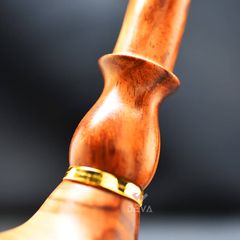 Tẩu gỗ sưa cán thẳng Freesize TG23