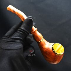 Tẩu gỗ sưa cán thẳng Freesize TG23