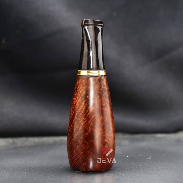 Tẩu gỗ thạch nam cán sừng Freesize TN07