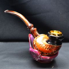 Tẩu cán sừng ốp vỏ ốc Freesize TS11