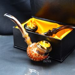 Tẩu cán sừng ốp vỏ ốc Freesize TS11