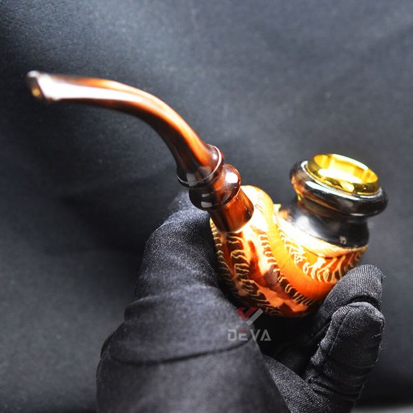 Tẩu cán sừng ốp vỏ ốc Freesize TS11