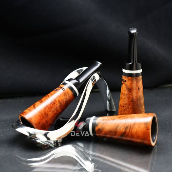 Tẩu Size 30-42 gỗ Thạch Nam cán sừng TN01