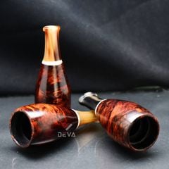 Tẩu Cigar thân gỗ cán sừng Freesize TS13