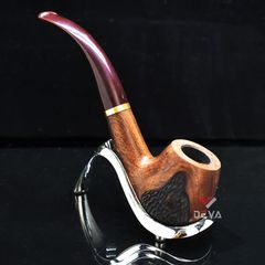 Tẩu thuốc sợi thân gỗ kèm lõi thép gắn thuốc lá TG21