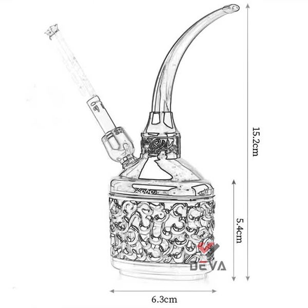 Tẩu lọc nước Zobo ZB hoa văn cổ điển 510