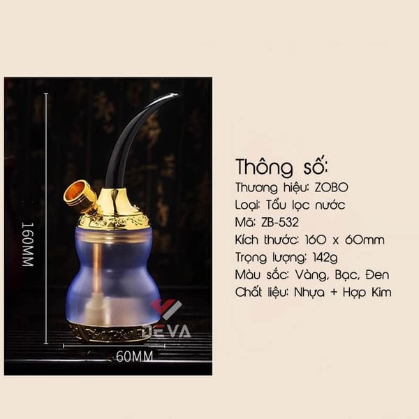 Tẩu lọc nước Zobo ZB 532