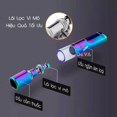 Tẩu lọc thuốc vệ sinh cán kim loại Zobo ZB 330