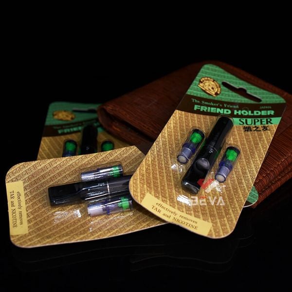 Tẩu lọc bông vệ sinh chính hãng Friend Holder kèm lõi lọc kép 904-2