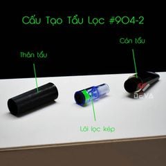 Tẩu lọc bông vệ sinh chính hãng Friend Holder kèm lõi lọc kép 904-2