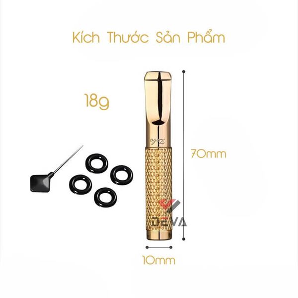 Tẩu lọc thuốc mạ vàng Zobo ZB 255