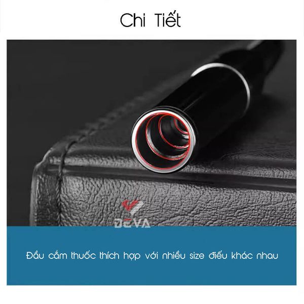 Tẩu lọc Wosda vỏ kim loại dùng cho nhiều size thuốc Series WSD-101